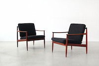 A pair of Easy Chairs by Goldfeder