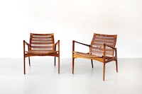 A pair of Easy Chairs attributed to Kofod Larsen