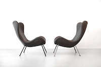 A pair of Lounge Chairs by Fritz Neth for Correcta