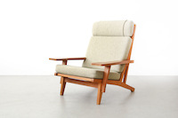 Lounge Chair von Hans J. Wegner für Getama