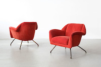 Italienische Lounge Chairs