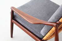 Easy Chair mit Hocker von Hartmut Lohmeyer für Wilkhahn