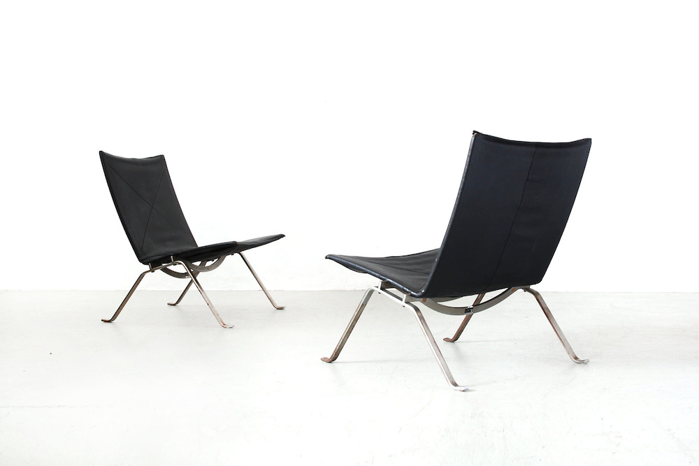 Lounge Chairs PK22 von Poul Kjaerholm für E. Kold Christensen