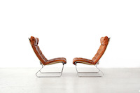 Lounge Chairs von Jørgen Kastholm für Kill International