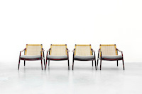Lounge Chairs von Hartmut Lohmeyer für Wilkhahn