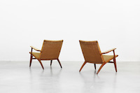 Lounge Chairs by Hans J. Wegner for Carl Hansen