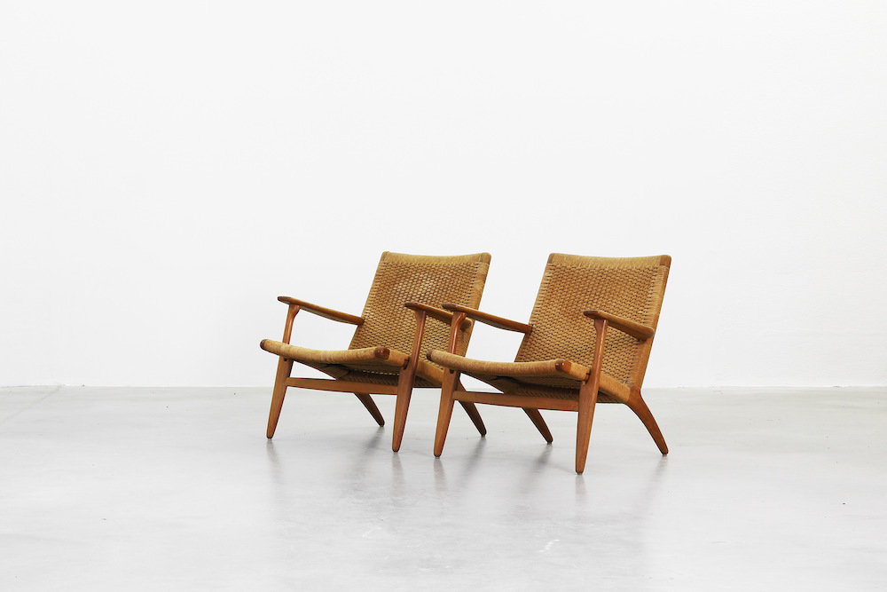 Lounge Chairs by Hans J. Wegner for Carl Hansen