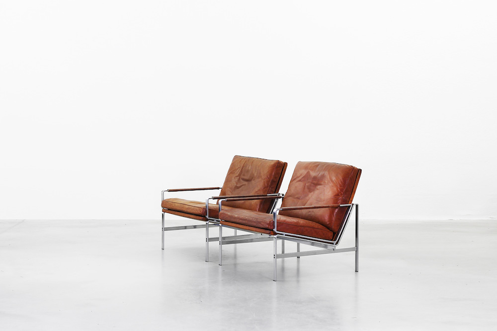 Lounge Chairs Fabricius & Kastholm für Kill International