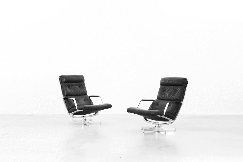 Lounge Chairs von Fabricius & Kastholm für Alfred Kill International